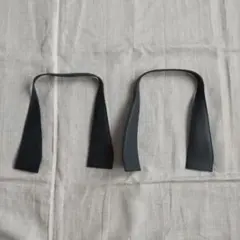 本革　合皮　持ち手　59cm 　シンプル　おしゃれ　レザー　ブラック　黒　モダン