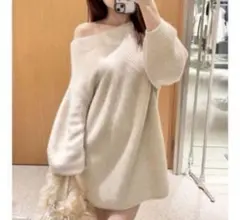 Snidel ラクーンミニニットワンピース