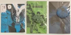 名探偵コナン　布缶バッジ　怪盗キッド　服部平次　松田陣平