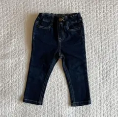 プティマイン　デニムパンツ 80cm  インディゴ