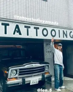 TATOO STUDIO YAMADA SUGARHILL デニム 山田連 着用