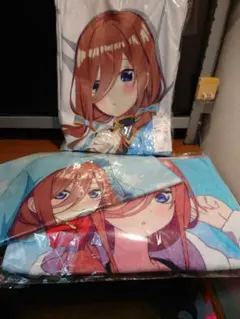 五等分の花嫁　中野三玖セット　抱き枕カバー・スポーツタオル・フルカラータオル