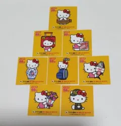 ハローキティ✕ヤマト運輸　50周年記念シール　8種8枚セット