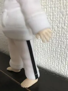 オビツ11 ライン入りジャージパンツ　white