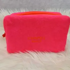 CHANEL BEAUTE ポーチ小物入れオレンジ ピンクネオン系新品未使用