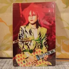 X JAPAN★HIDE★ブリキ看板★ギタリスト★ポスター★イエローハートギターのサムネイル