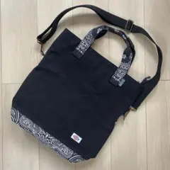 【新品未使用】Dickies ペイズリー柄 トート 黒