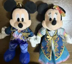 ファンタジースプリングス ミッキー ミニー ぬいぐるみバッジ - メルカリ