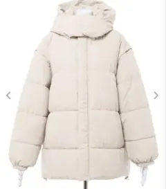 【匿名配送】INGNI 4WAYエコダウンコート　ライトベージュ