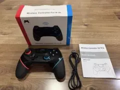 中古 switch pc用ワイヤレス コントローラー　黒