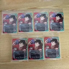 ワンピースカード　1番くじ　ルフィ　プロモ　7枚　B賞　G賞　H賞　I賞