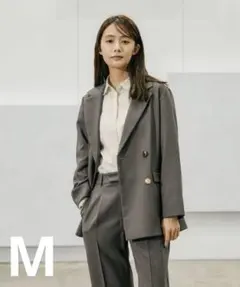 お手入れらくらくSET UPWジャケット グレイッシュモカ