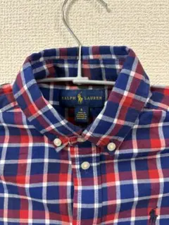 Ralph Lauren チェック柄長袖シャツ 6歳用120cm