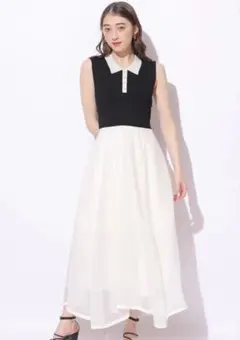 Rirandture エアリーレイヤードシャツワンピース タグなし未使用 