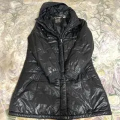 【最終価格】DKNY ロングダウンコート 黒　Mのサムネイル