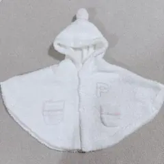 ジェラートピケ ポンチョ　ジェラピケ　もこもこ　gelato pique