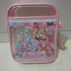 名探偵プリキュア ビニールバッグ ショルダーバッグ ピンク バッグ ラスト