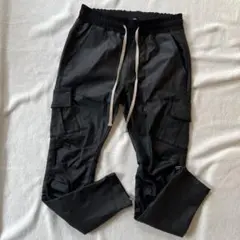 Danke Schön. レザーブラックカーゴパンツ S