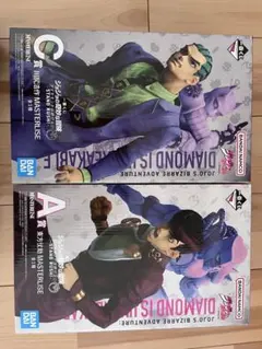 ジョジョ一番くじ A賞 東方仗助 C賞川尻浩作 フィギュア2体セット