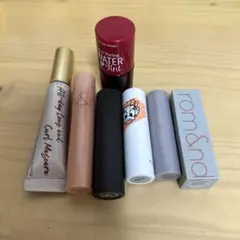 リップ 6本 マスカラ 1本 セット まとめ売り