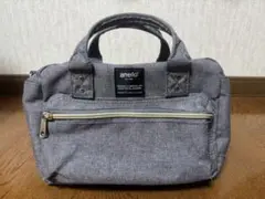 アネロ　ミニトートバッグ　ショルダー付き