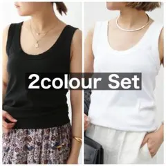Deuxieme Classe Particular タンクトップ 2色セットのサムネイル
