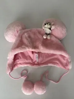 ファンキャップ② ミニー　ピンクラメ　ディズニー