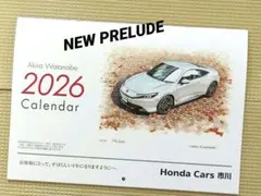2026年 Honda ホンダ 壁掛けカレンダー