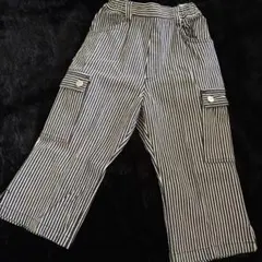 ストライプ カーゴパンツ Gマーク付き