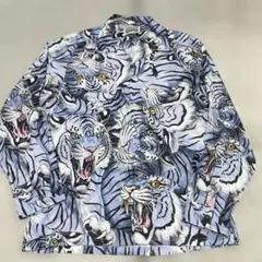 3757M【美品】ワコマリア☆ 虎/タイガー 半袖 アロハシャツ - メルカリ