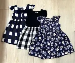 エニィファム　ワンピース　半袖　ノースリーブ　春　夏　100cm まとめ