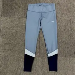 【新品未使用】 Mizuno レギンス グレー/ブラック Ｌ