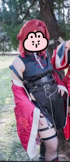 風*様 【フルセット】にじさんじ 月ノ美兎 チャイナ衣装 ウィッグ付 にじさんじ 月ノ美兎 チャイナ コスプレ ウィッグ フルセット - メルカリ