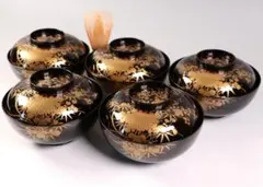 輪島塗 平安堂 草花絵変蒔絵 吸物椀 客 会席懐石茶懐石道具 - メルカリ