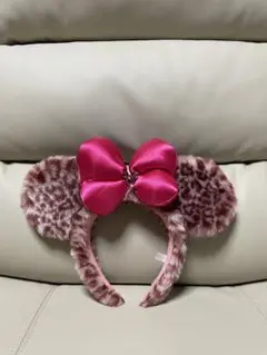 レオパード ヒョウ柄 ミニー カチューシャ