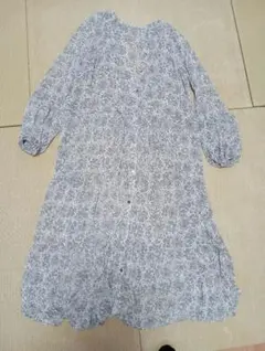 MEDE19 ミュルーズ染織美術 花柄 ロングワンピース