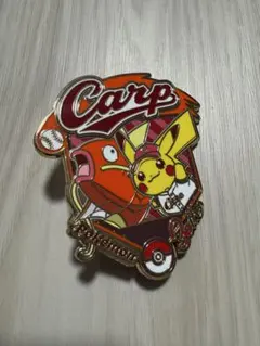 カープ来場者特典30周年記念ピカチュウ ピンバッジ - メルカリ