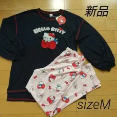 新品タグ付き Hello Kitty ルームウェア 上下セット Mサイズ キティのサムネイル