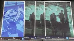 チェンソーマン 一番くじ D賞 E賞　描きおろしビジュアルボード　2種