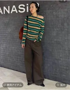 jeanasis 【eL+1】 Loose Wide Denim Pants