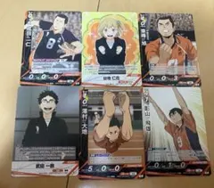 バボカ ハイキュー　谷地仁花　烏野高校まとめ ６枚セット