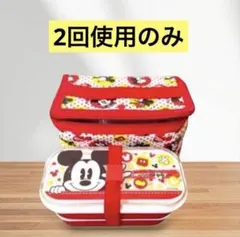 2段　弁当箱 ディズニー ミッキー 子供 保冷バッグ ランチボックスのサムネイル