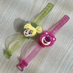 ディズニー キャラクター ライトブレス 腕時計