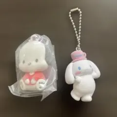 サンリオキャラクターズ ミニチュアチャーム シナモ•ポチャッコ
