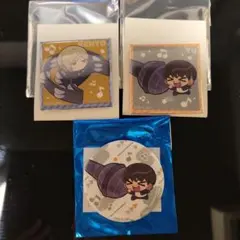 呪術廻戦　懐玉・玉折　まねきねこ　缶マグネット　七海建人、灰原雄 ＋灰原缶バッジ