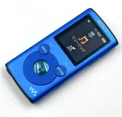 外観美品　SONY WALKMAN NW-E052 2GB ブルー系