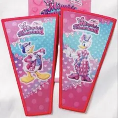 ディズニー　パルパルーザ　ワッペン　ワッペンアクセサリー　ドナルド　デイジー
