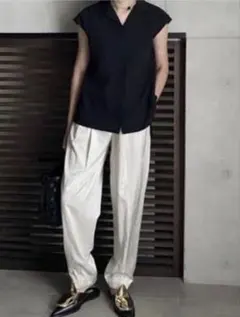 タグ付き未使用品】ローヘン lohen ベビーサテンTシャツブラウス