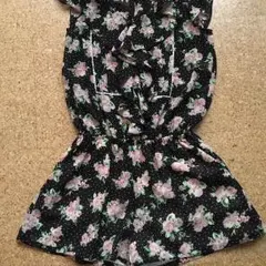 美品！JEWEL CHANGESの花柄ロンパース
