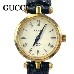 【美品　電池交換済】GUCCI 腕時計 2040L シェリーライン　細身ベルトのサムネイル